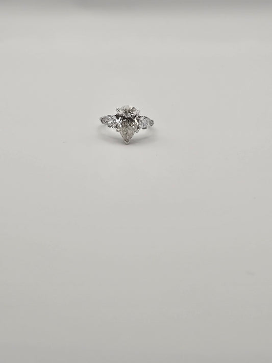 Pear Engagement Ring