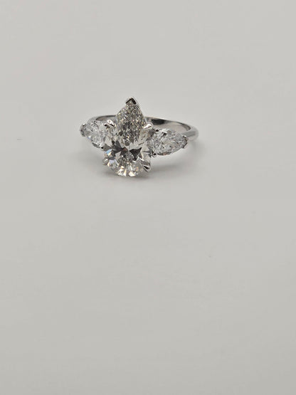 Pear Engagement Ring